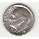 1983 - 10 Cents (Dime) Rame-nickel Dollaro Stati Uniti Roosevelt  Dime FDC